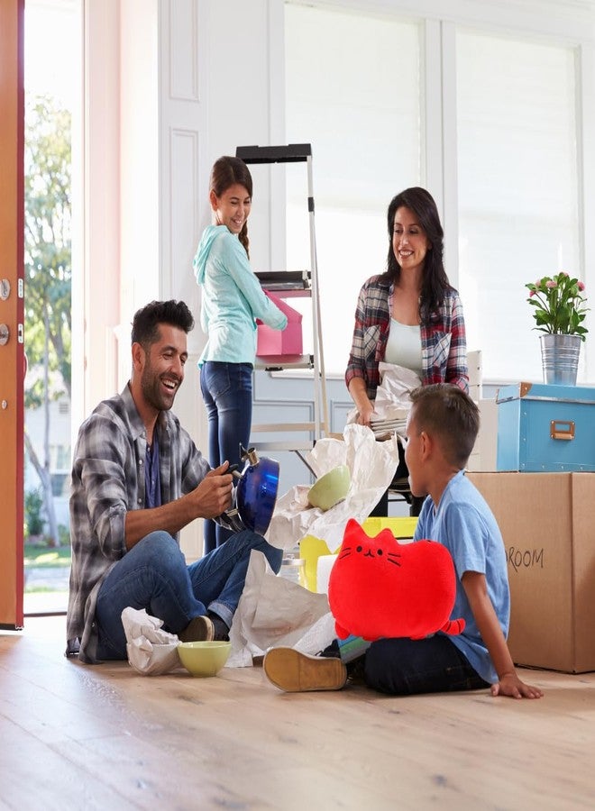 TechMax Solution لعبة وسادة قطة حمراء لطيفة من TechMax Solution، لعبة قطيفة كاواي - Image 3